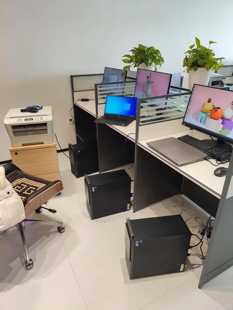 公司清算資產轉讓 95新自用臺式辦公電腦及設備，含主機